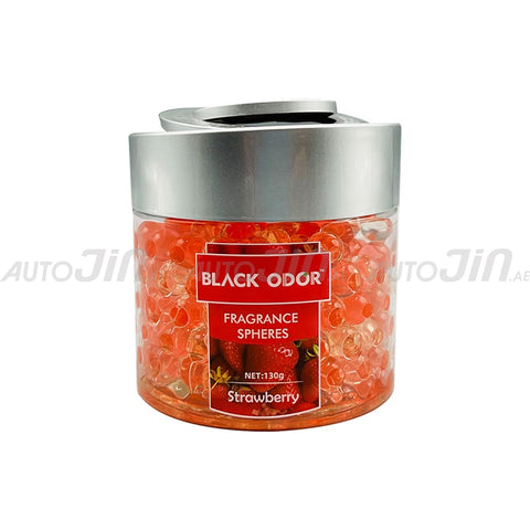 Black Odor Spheres Air Freshener - Strawberry - 130g