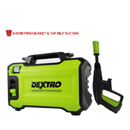 Dextro Dx-200 Induction Motor Turbo Pressure Washer With Bucket Intake  - 75 Bar, 1100W - Pressure Washer for Cars, Home and Garden